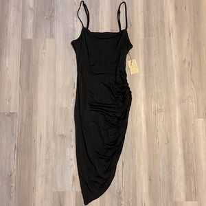 Ruched bodycon dress